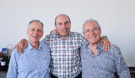  Víctor Medlich, Fernando Pérez y Fernando Abud.