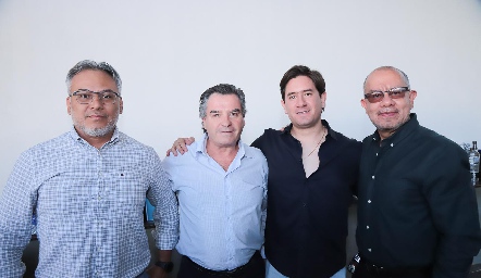  Francisco Castañeda, Fernando Abud y Raúl Mario Beltran.
