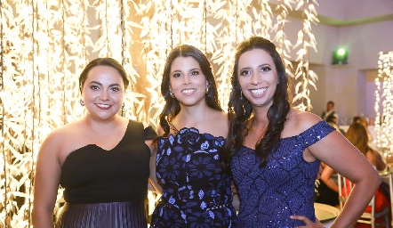  Mariana Castillo, Lucia González y Ana Miranda.