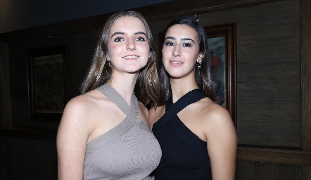  Camila Bárcena e Isa Gutiérrez.