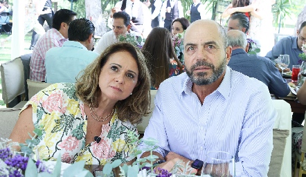  Maru Martínez y José Carlos Mahbub.