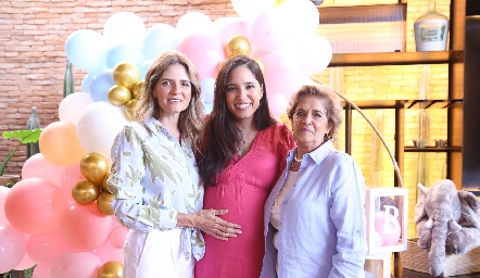  Rosy Rodríguez, Andrea Ascanio y Lolita Alvarez.