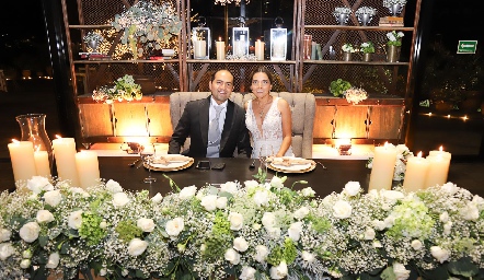  Gerardo Huerta y Nathalie Rivera.