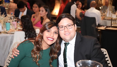  Elena Calderón y Javier Sánchez.
