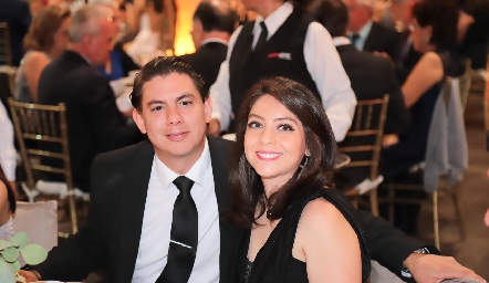  Gustavo López y Carolina Ortega.