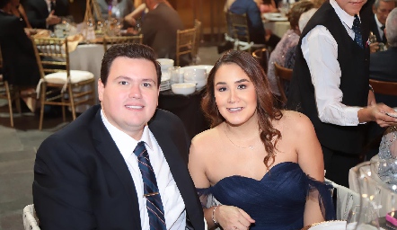  José Zúñiga y María Fernanda Gámez.