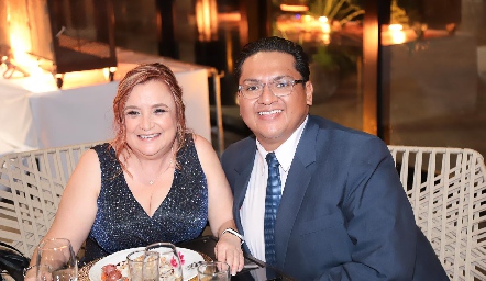  Mari Carmen Rivera y Samuel Cervantes.