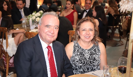  Joel Ramírez y Elizabeth Rocha.