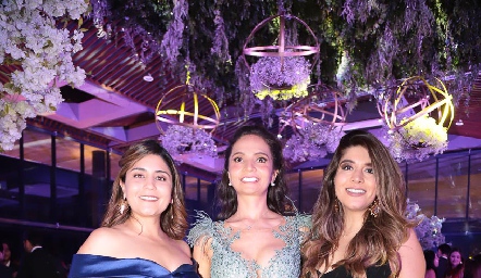  Lilí Jaimes, Rocío Huerta y Paola Gallegos.