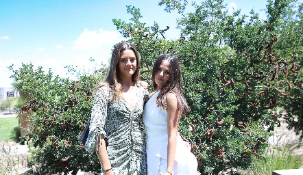  Valentina Fernández y Sofía González.