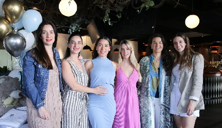  Mariana Lamas, Luli Lamas, Michelle Cano, Elena Pérez, Regina González y María Stevens.