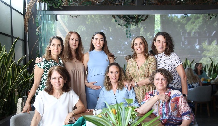  Cristina Ruiz, Laura del Pozo, Michell Cano, Patricia Gaviño, Gloria Martínez, Claudia Canales, Clara Perogordo y Alicia Vertiz.