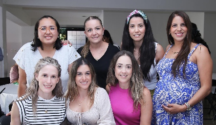  Claudia Hernández, Yabne Montejano, Gaby Carillo, Mariana Carbajal, Ana Paula Delgado, Gloria Escobedo y Roberta Martinez.