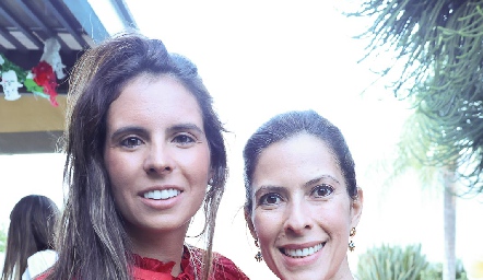  Daniela de la Fuente y May Chávez.
