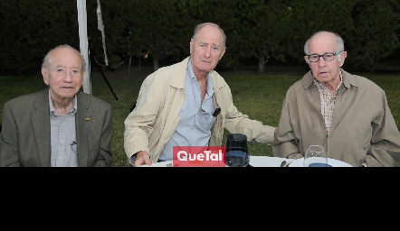  Carlos Viramontes, Perfecto Otero y José Luis Paulín.