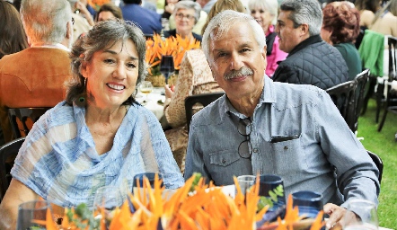 Odel Leal y Enrique Novoa.