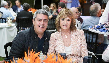 Alejandro Navarro y Ana María Lorca.