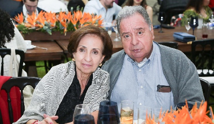 Leticia Martínez y Guillermo Acebo.