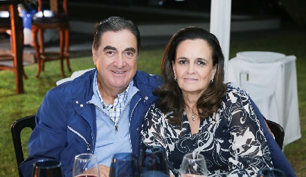 Eduardo Acebo y Begoña Noval.