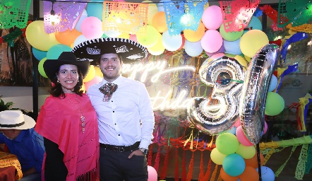  Rebeca Sandoval y Daniel de la Torre.