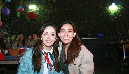  Mariana Fernández y María José Martínez.