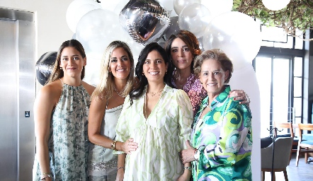  Ana Pau Bravo, Ana Gaby Lozano, Maribel Rodríguez, Maribel Lozano y Lolita Álvarez.