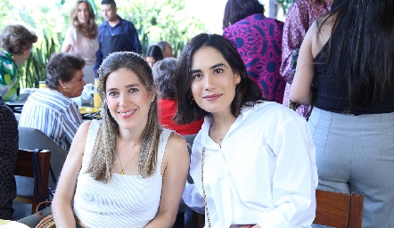  Araceli Palau y Mariana Rodríguez.