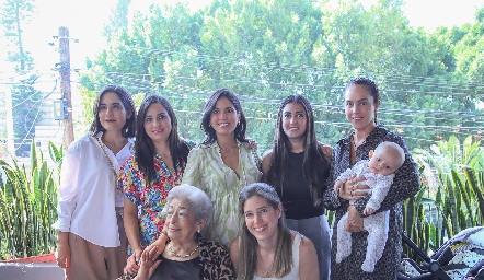  Mariana Rodríguez, Montserrat Muñiz, Maribel Rodríguez, Alejandra Rodríguez, Natalia Muñoz, Julieta Páez y Araceli Palau.