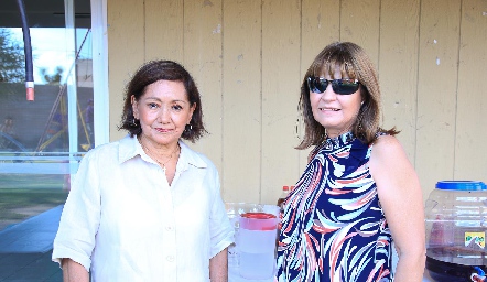  Coco Méndez e Isa Cabrera, abuelitas de Lucía.