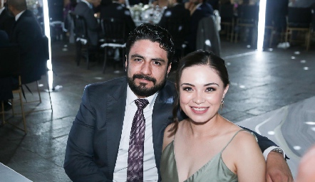 Rodrigo Ferro y Paloma García.