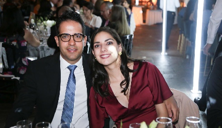 Juan Pablo Cabrera y Alejandra Rojas.