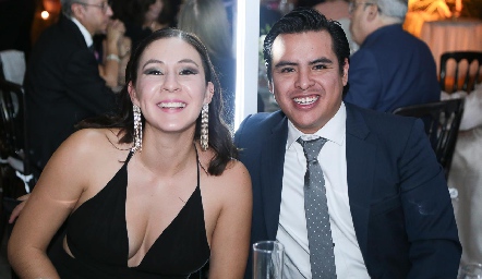 Carla Olvera y Jorge Aranda.