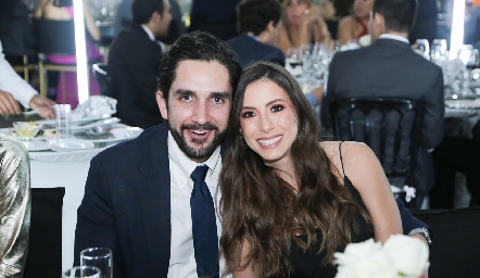 Diego Romero y Andrea Zúñiga.