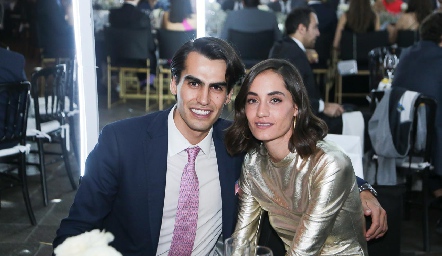 Jorge González y Valeria Díaz de León.