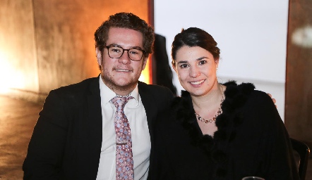 Daniel Goñi y Mariel Fernández.