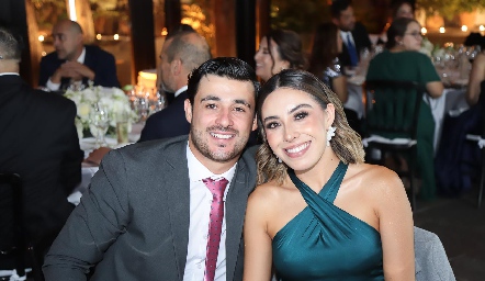   José Almazán y Aylinn Méndez.