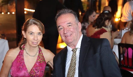  Mercedes Hunter y Fernando Anaya.