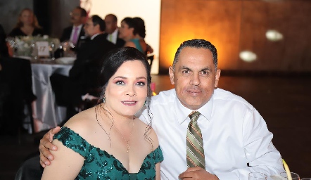  Alejandra González y Enrique Licea.