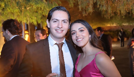  David Barrientos y Jimena López.