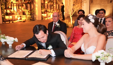 Boda Civil de Pepe Armendáriz y Silvia Guel.