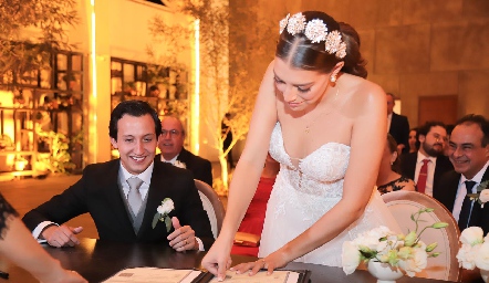  Boda Civil de Pepe Armendáriz y Silvia Guel.