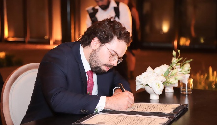  Boda Civil de Pepe Armendáriz y Silvia Guel.