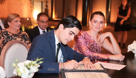  Boda Civil de Pepe Armendáriz y Silvia Guel.