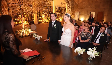  Boda Civil de Pepe Armendáriz y Silvia Guel.