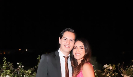  Jimena López y David Barrientos.