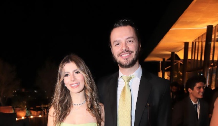  Ana Sofía Muñiz y Gerardo Treviño.
