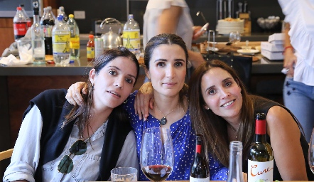  Ana Elena Meade, Lourdes Orozco y Ana Luisa Díaz de León.