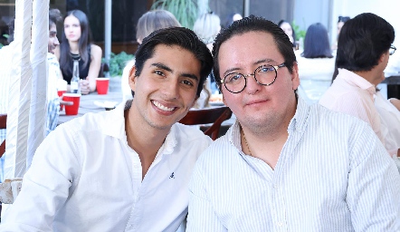  Alberto Zendejas y Esteban Pruneda.