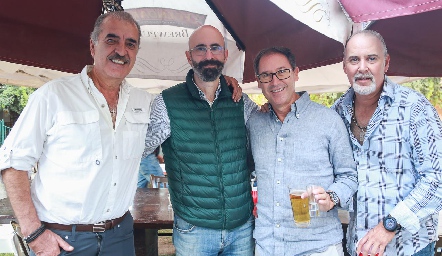  Marco Güemes, Eduardo Valle, Carlos Celis y Stanley.