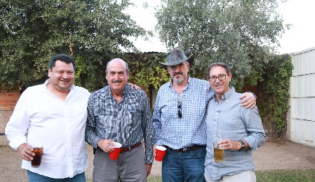  Luis Fernando Torrescano,  Enrique Zermeño, Mario Güemes y Carlos Celis.